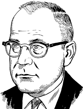 Portrait de Gardner Fox par Gil Kane