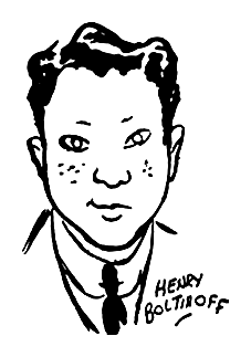 Henry Boltninoff - Autoportrait